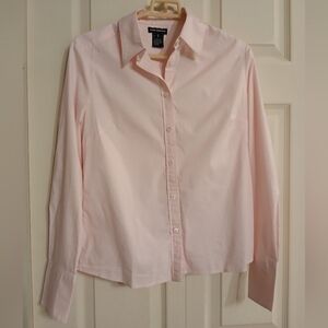 Club Monaco light pink dress shirt, size medium (M)